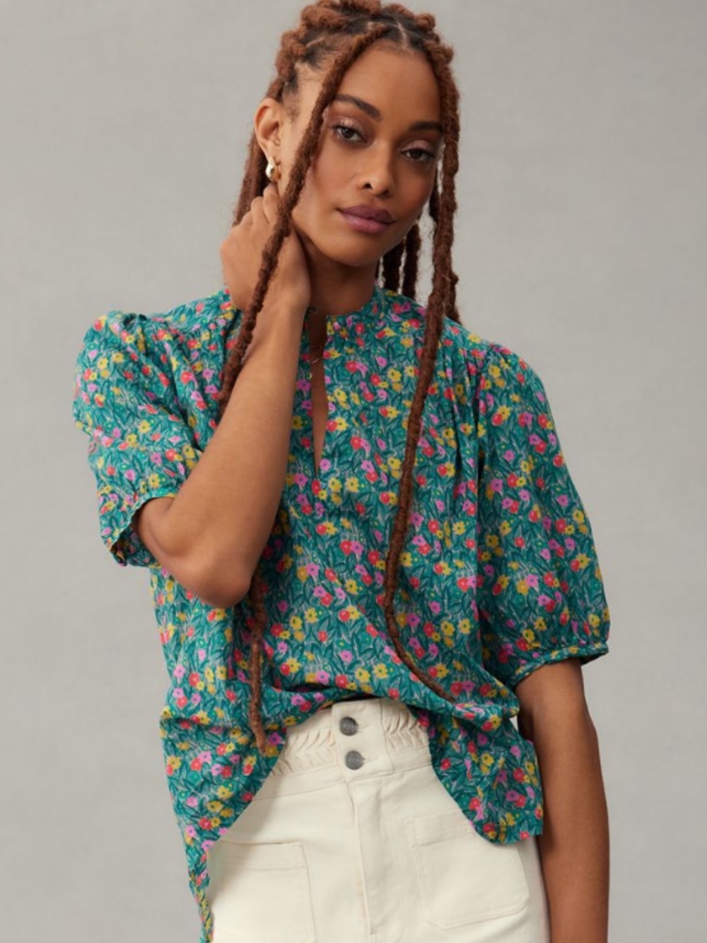NWT Trovata Birds of Paradis Aline Blouse Size Small & Medium